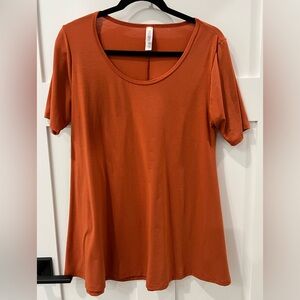 Women's Rust Orange Top